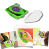 Four Piece Sponge Point And Decorative Paint Roller Kit For Precise Edges