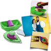 Four Piece Sponge Point And Decorative Paint Roller Kit For Precise Edges