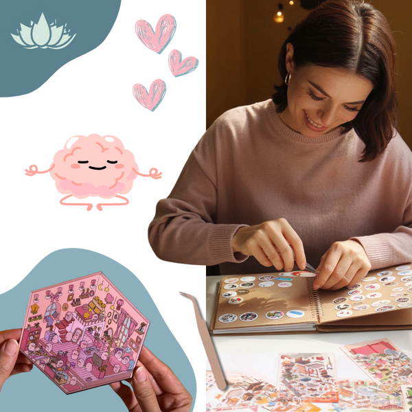 Pastel Home Tales Sticker Set for Journaling and Scrapbooking