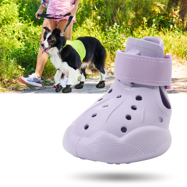 Breathable Waterproof Dog Paw Boots With Non Slip All Weather Protection