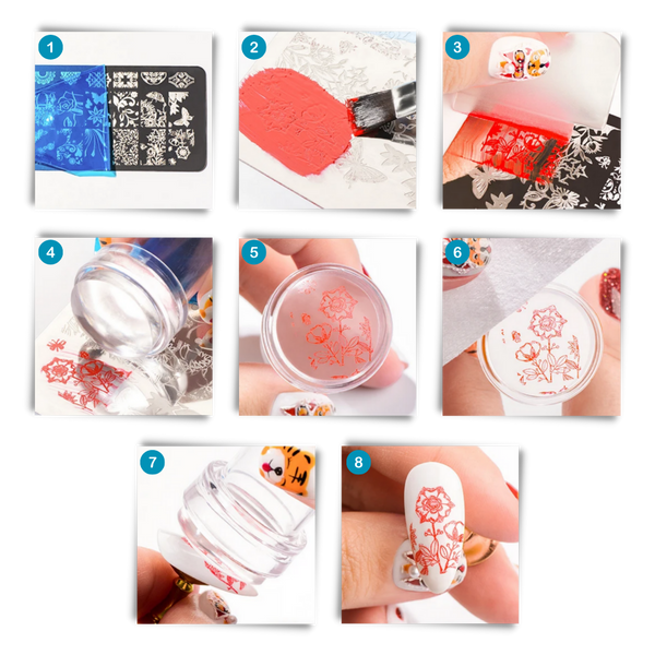 Clear Symmetry Nail Art Tool For Flawless Nail Design