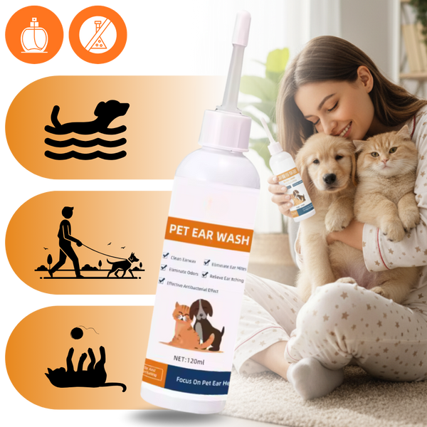 Pet Ear Odor Control Solution For Fresh Ears Daily Care