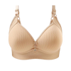 Plus-Size Wireless Push-Up Bra With Seamless Comfort And Lift