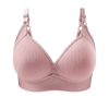 Plus-Size Wireless Push-Up Bra With Seamless Comfort And Lift