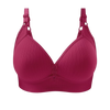 Plus-Size Wireless Push-Up Bra With Seamless Comfort And Lift