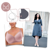 Plus-Size Wireless Push-Up Bra With Seamless Comfort And Lift