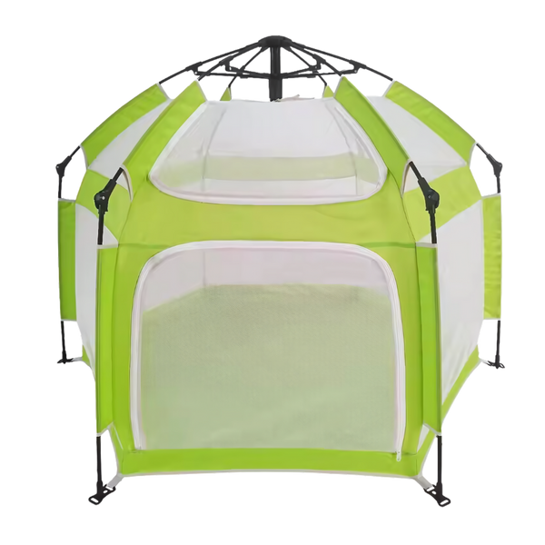 Portable Breathable Mesh Play Yard For Kids With UV Protection