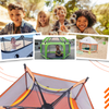 Portable Breathable Mesh Play Yard For Kids With UV Protection