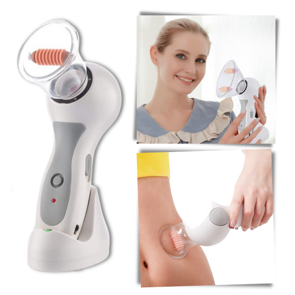 Cordless Portable Cellulite Suction Therapy Device For Smoother Skin