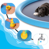 Portable Dog Splash Pad for Easy Setup and Cooling Fun and Agility