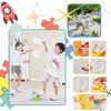 Portable Flying Disk Toy for Outdoor Fun and Hand-Eye Coordination