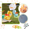 Portable Flying Disk Toy for Outdoor Fun and Hand-Eye Coordination