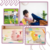 Portable Flying Disk Toy for Outdoor Fun and Hand-Eye Coordination