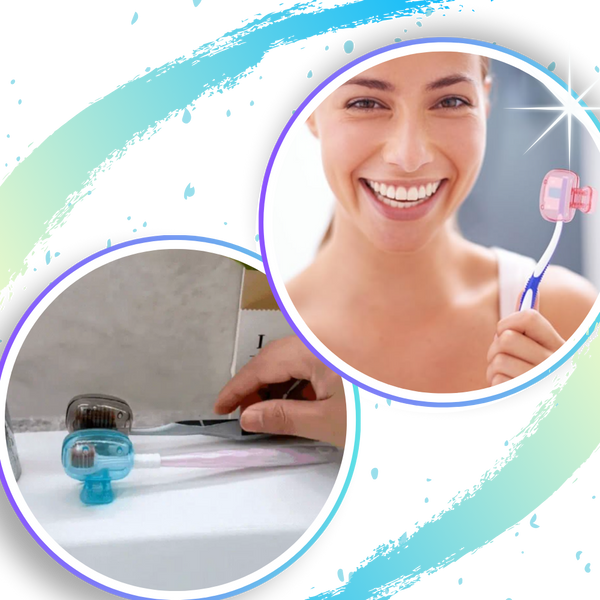 Ventilated Portable Toothbrush Head Cover For Fresh On The Go Hygiene