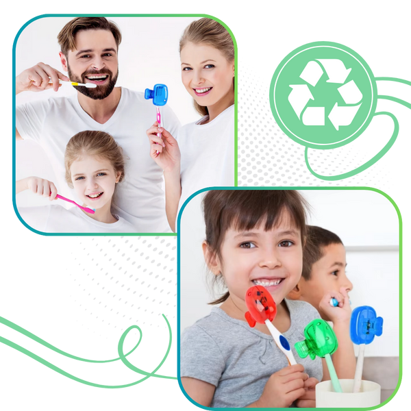 Ventilated Portable Toothbrush Head Cover For Fresh On The Go Hygiene