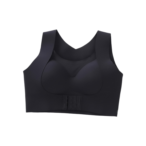Seamless Front-Closure Bra for Natural Lift and Posture Support