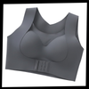 Seamless Front-Closure Bra for Natural Lift and Posture Support