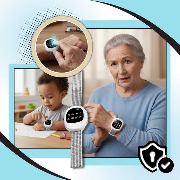 Moisture Detection Alarm Watch for Bedwetting and Potty Training