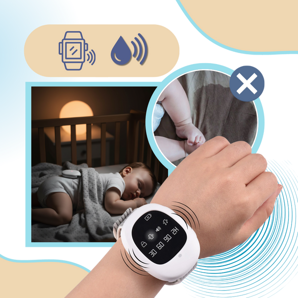 Moisture Detection Alarm Watch for Bedwetting and Potty Training