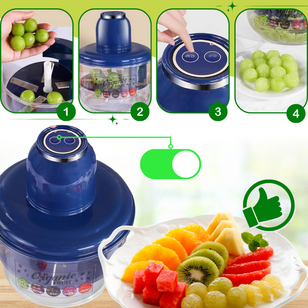 Cordless Fruit Peeler With One Touch Precision And Speed