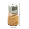 Ergonomic Salt and Pepper Shaker Set With Precise Seasoning Control