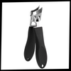 Wide Jaw Nail Clipper With Angled Blade For Thick Nails And Ergonomic Grip