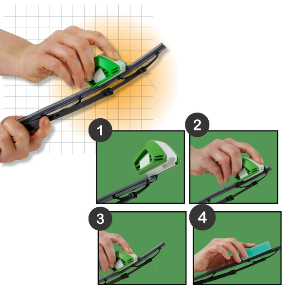 Wiper Blade Cutter For Streak Free Visibility And Universal Fit