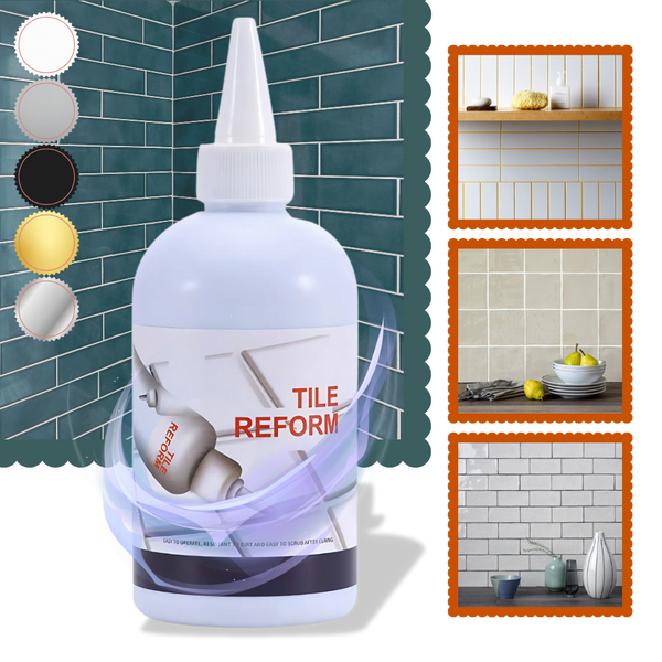 Grout Repair Sealant for Tiles Waterproof and Mold Resistant Finish