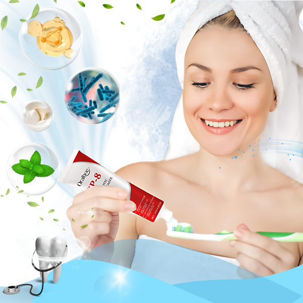 Probiotic Toothpaste for Enamel Strengthening and Whitening