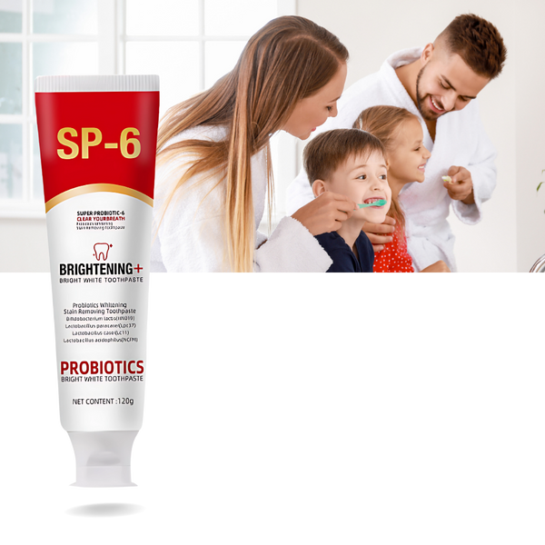 Probiotic Toothpaste for Enamel Strengthening and Whitening