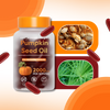 Pumpkin Seed Oil Softgels Cold Pressed For Hair Health And Vitality
