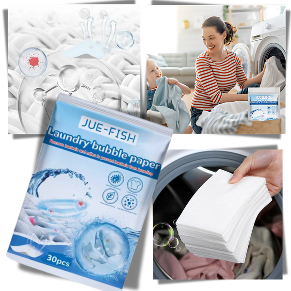 Eco Laundry Sheets For Fast Dissolving Hypoallergenic Clean