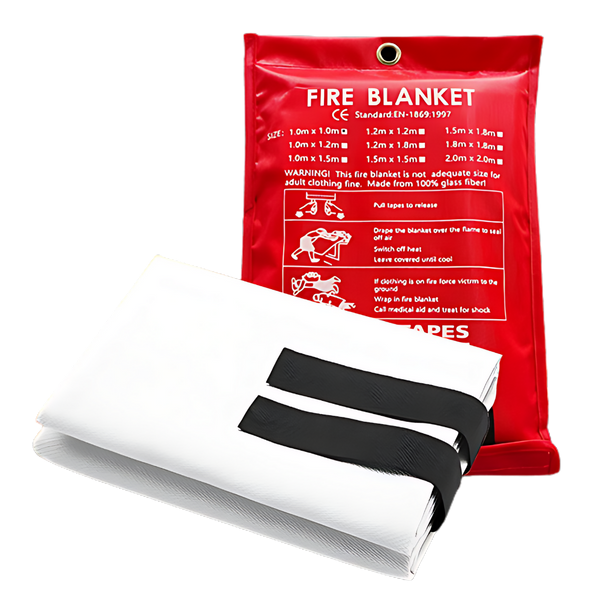Premium Emergency Fire Blanket For Quick Mess-Free Fire Suppression