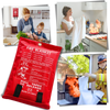 Premium Emergency Fire Blanket For Quick Mess-Free Fire Suppression