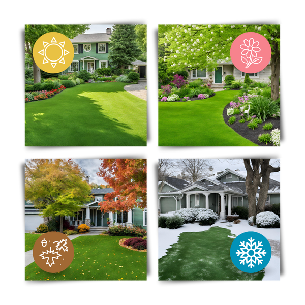 Grass Seed Mat For Rapid Germination And Year Round Green Lawn