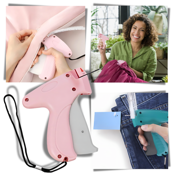 Premium Fabric Friendly Stitch Gun Delivers Quick Invisible Repairs