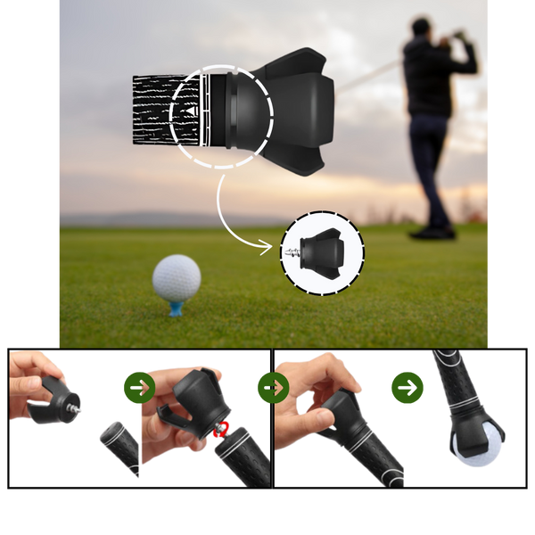 Back-Saving Golf Ball Retriever With Universal Grip Fit