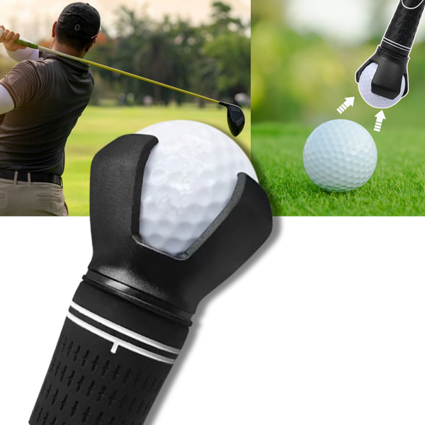 Back-Saving Golf Ball Retriever With Universal Grip Fit