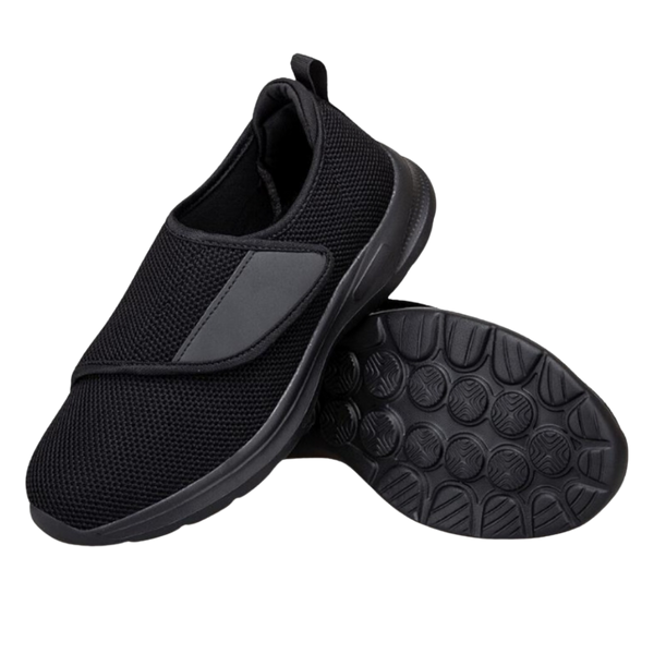 Diabetic Heel Relief Shoes With Slip Resistant Straps And Breathable Comfort