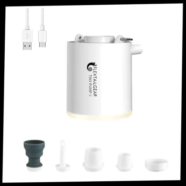 Premium Portable Inflation Deflation Pump With Led Light For Outdoor Use