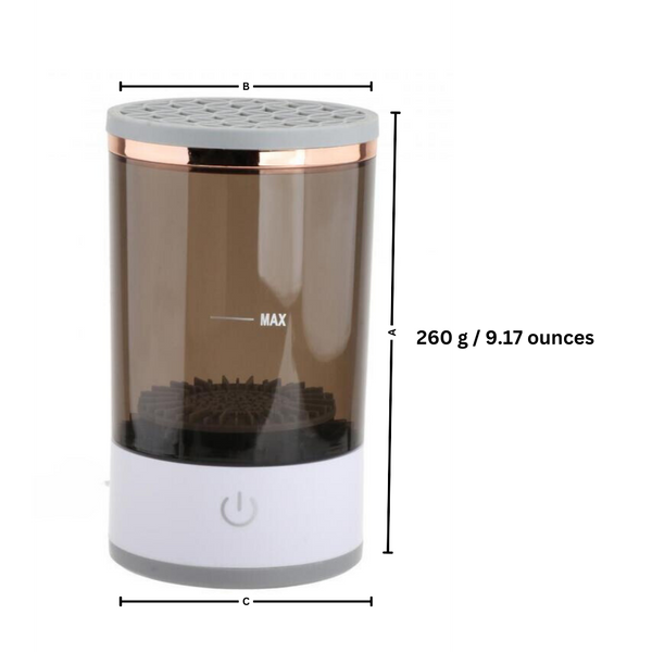 Portable USB Rechargeable Makeup Brush Cleaner for Quick Cleaning