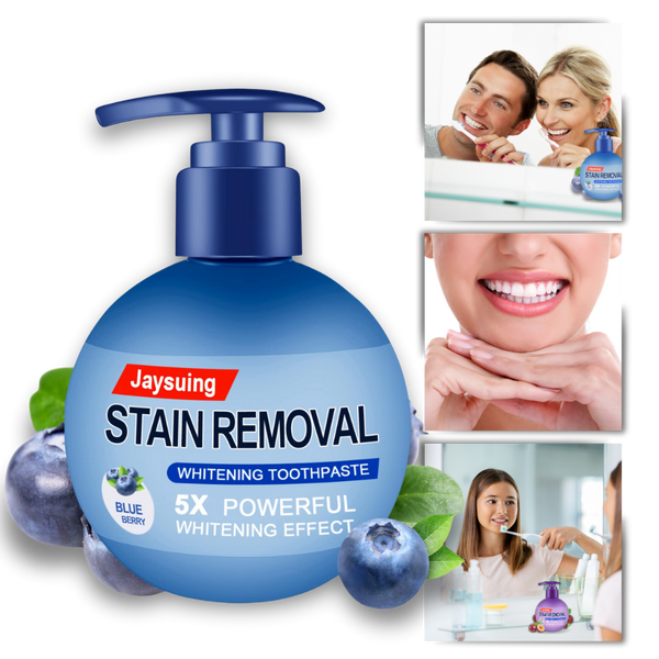 Toothpaste For Quick Stain Removal And Brilliant Smile