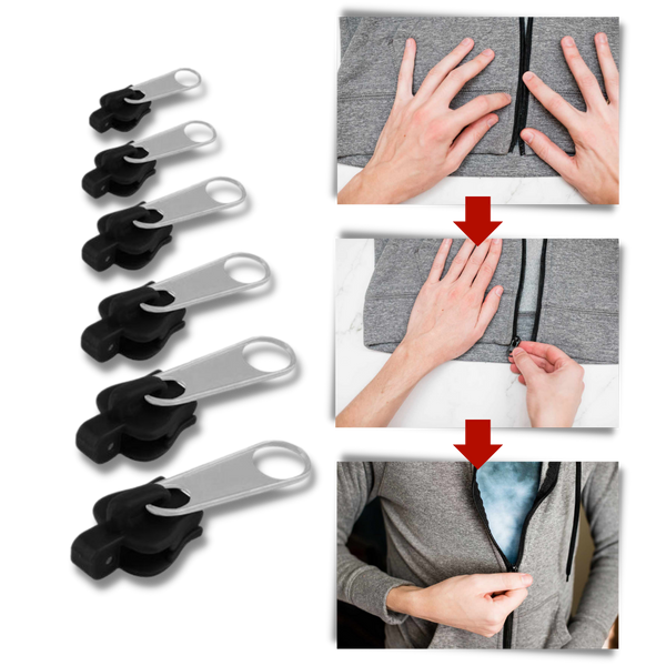 Zipper Pull Replacement Durable and Portable Effortless Quick Fix