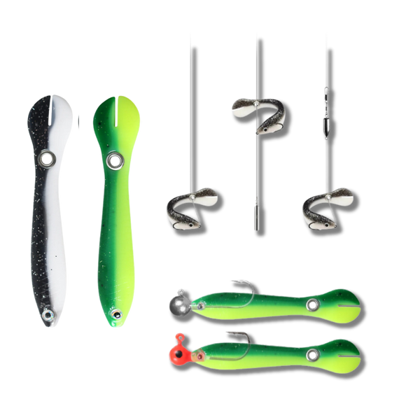Realistic Fishing Baits With Reflective Belly For Visibility