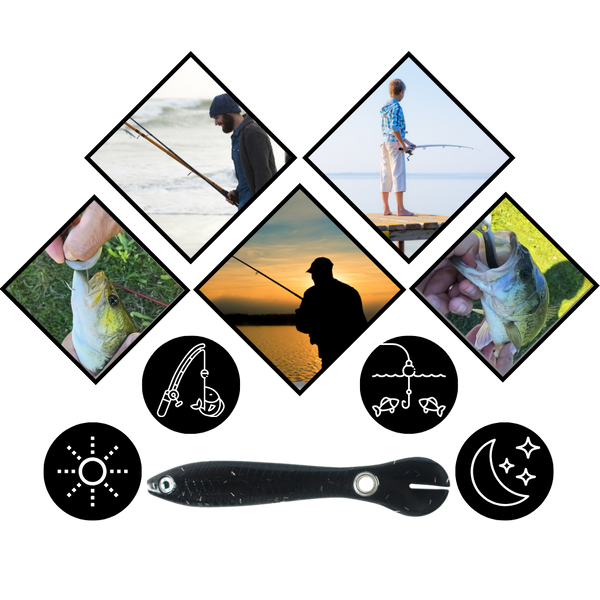 Realistic Fishing Baits With Reflective Belly For Visibility