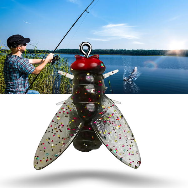 Lifelike Fly Fishing Lure Delivers Realistic Movement For More Bites
