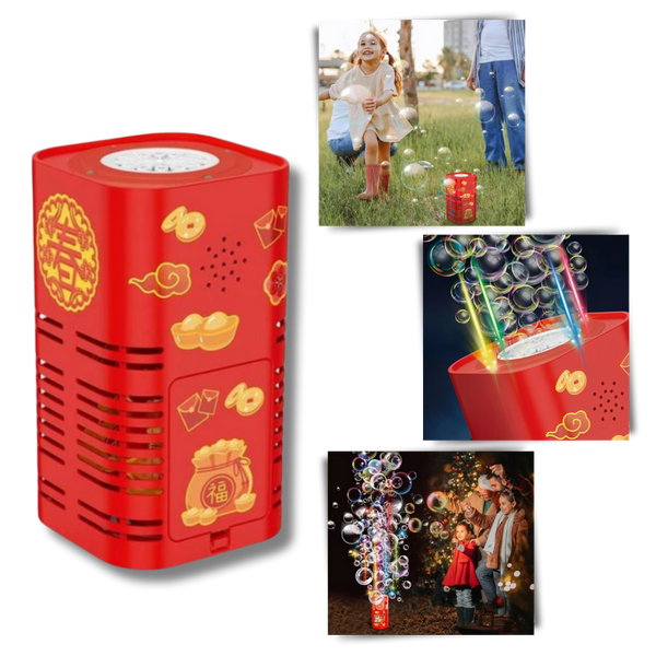 Premium Rechargeable Bubble Machine For Spectacular Firework Visuals