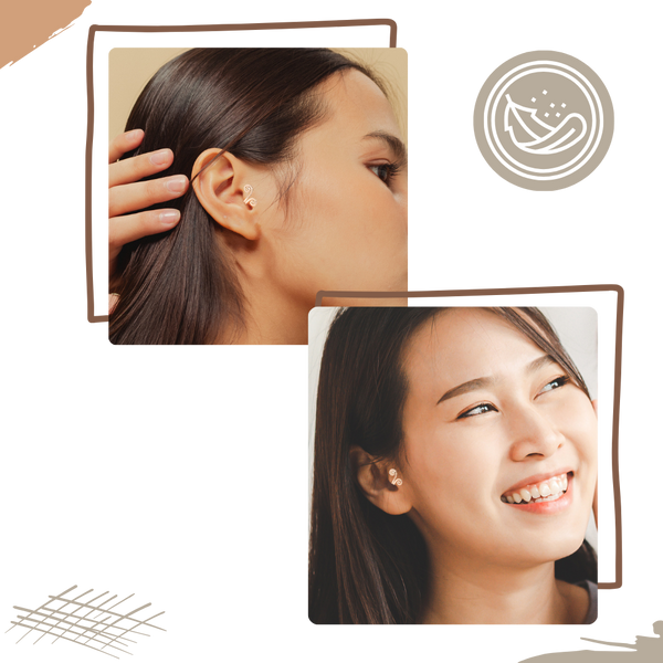 Serene Comfort Non Piercing Earrings With Gentle Acupressure