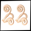 Serene Comfort Non Piercing Earrings With Gentle Acupressure