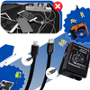 Smart Dual PD Charger With Retractable USB C And Lightning Cables